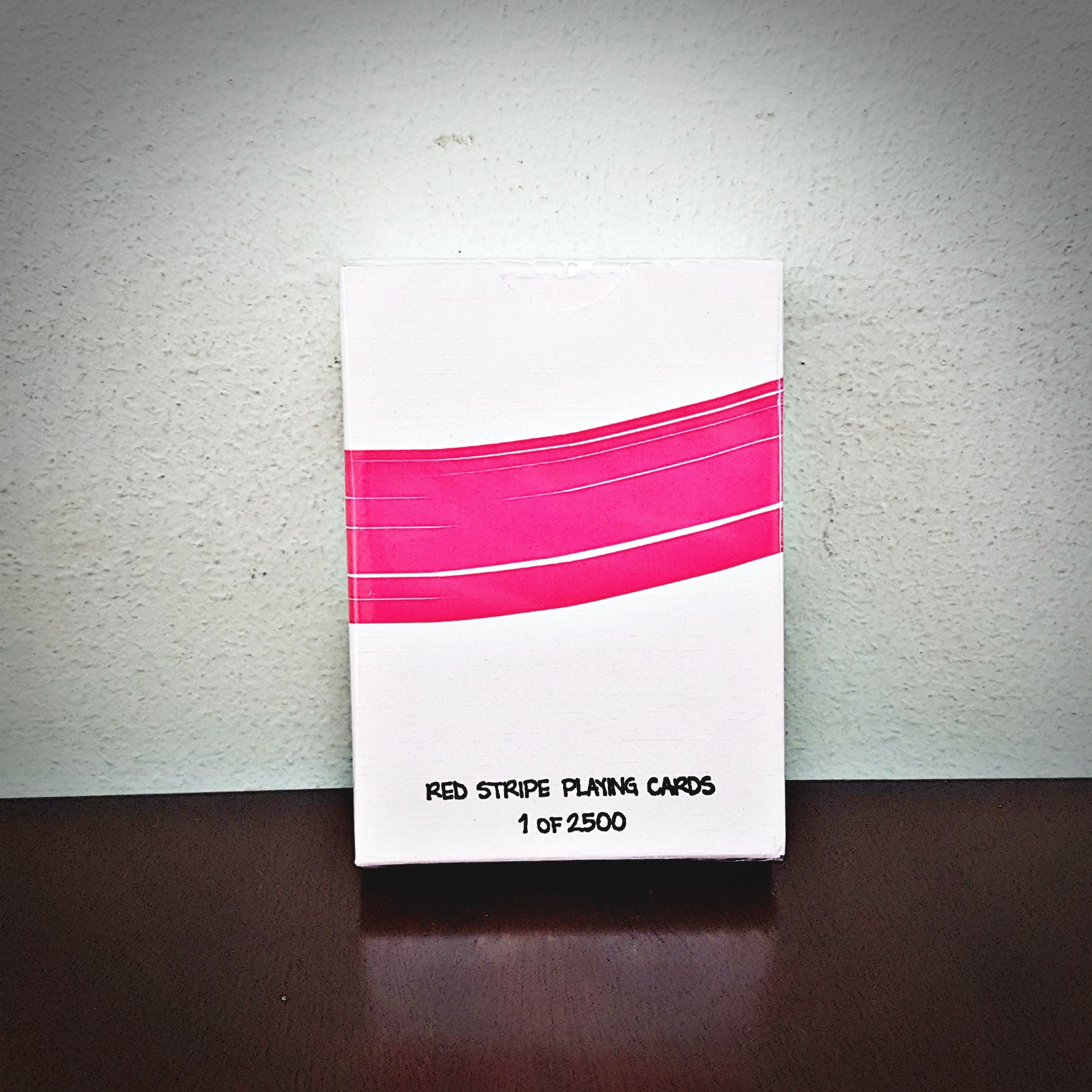 ​Red Stripe Playing Cards By Omar Renfro