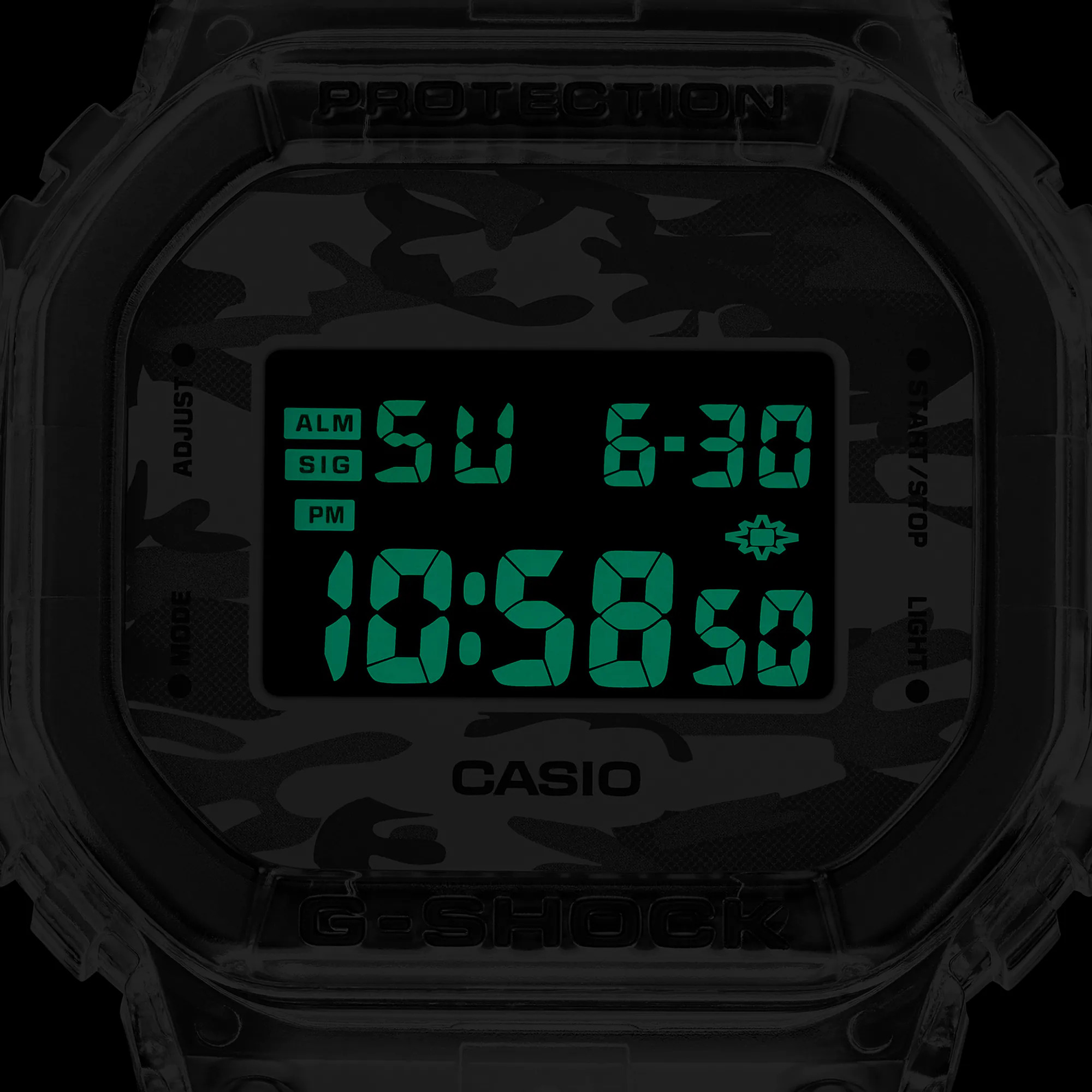 นาฬิกาผู้ชาย G-Shock รุ่น DW-5600SKC-1 ซีรีส์ 5600 จีช็อค