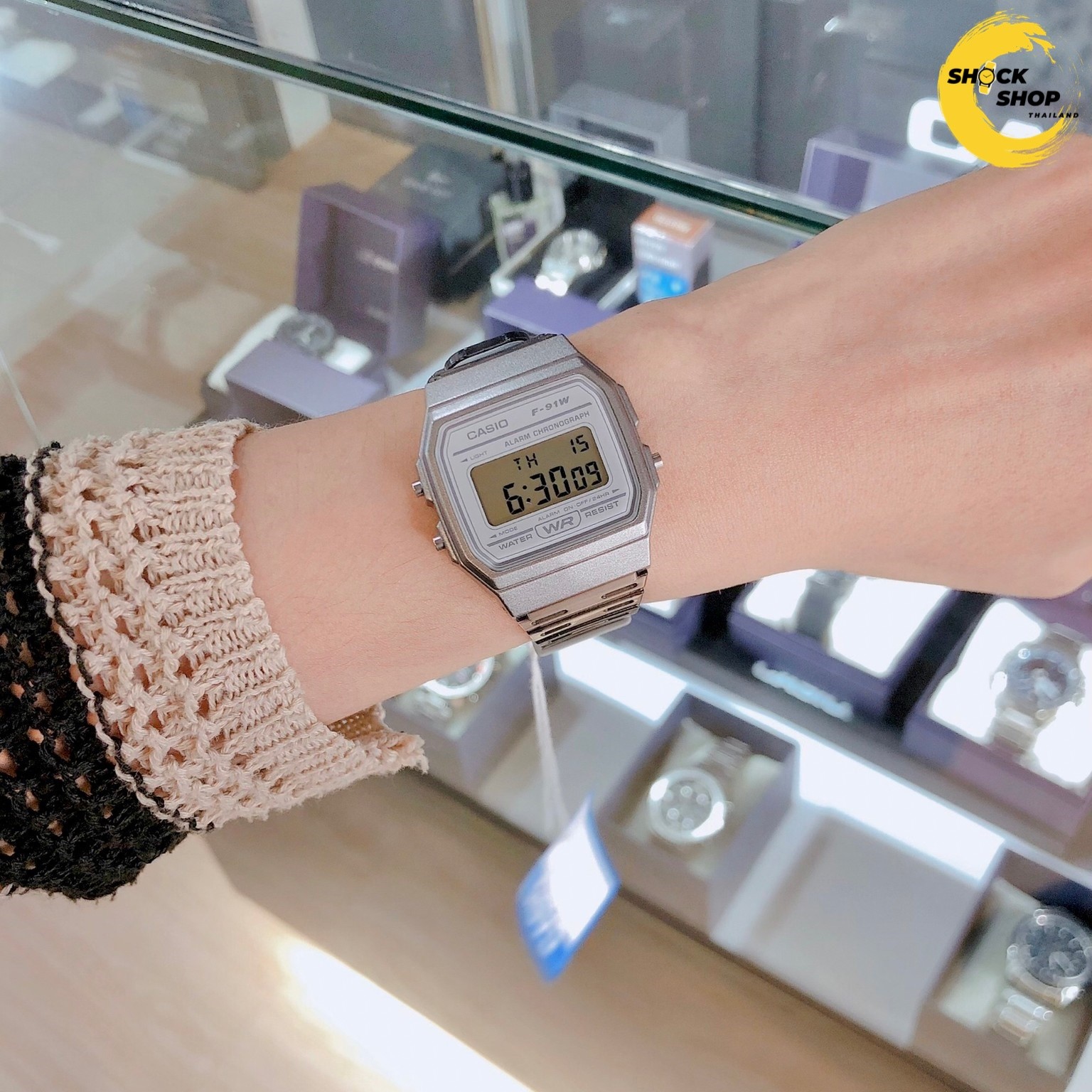 นาฬิกาผู้หญิง Casio รุ่น F-91WS-8 คาสิโอ
