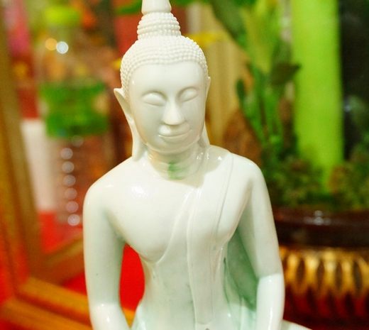 พระหลวงพ่อพุทธโสธร สีหินอ่อน หน้าตัก 5 นิ้ว