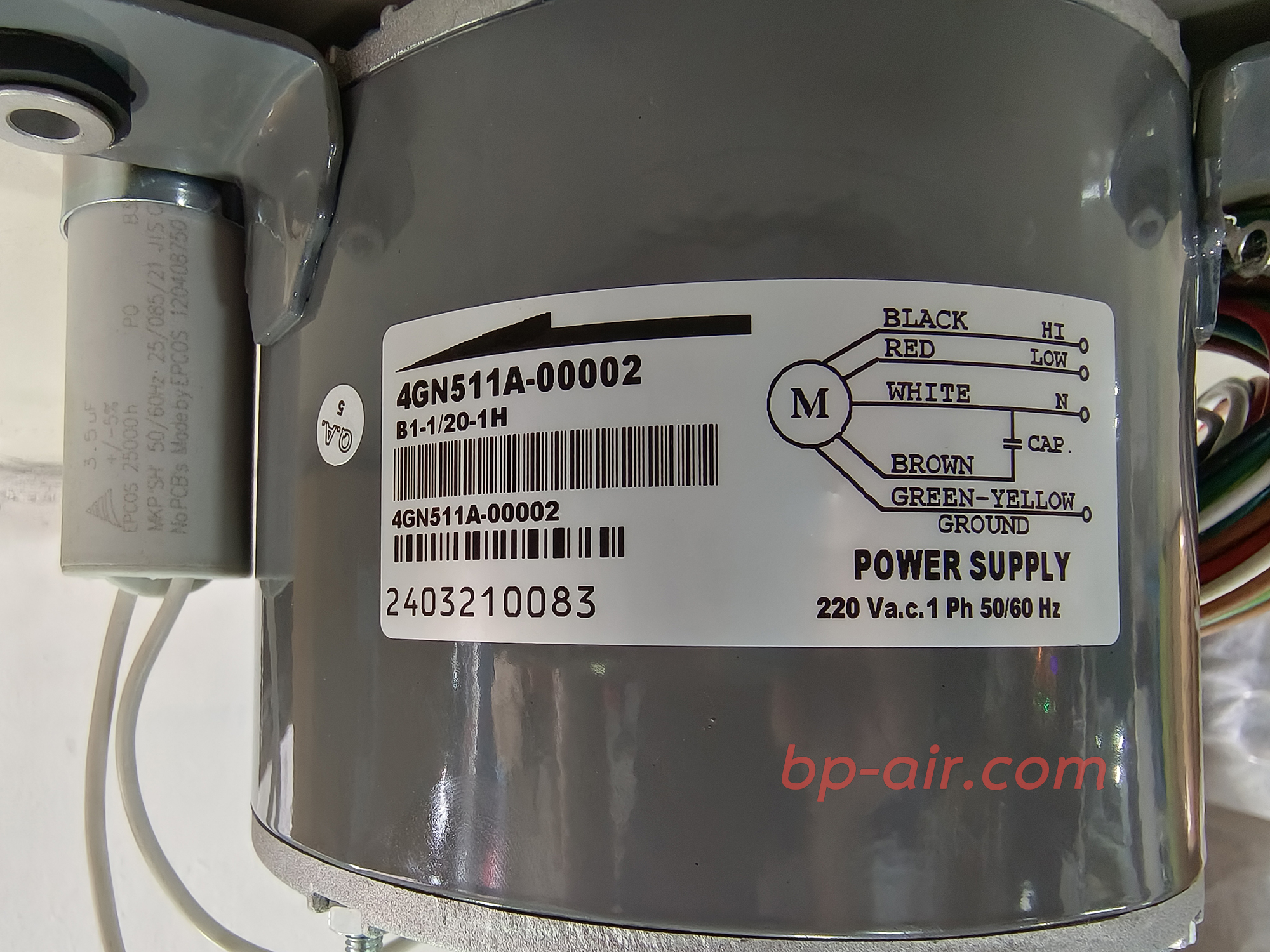 มอเตอร์คอยล์เย็น SF