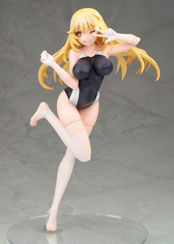 Shokuhou Misaki School Swimsuit and Knee-high Socks Ver.