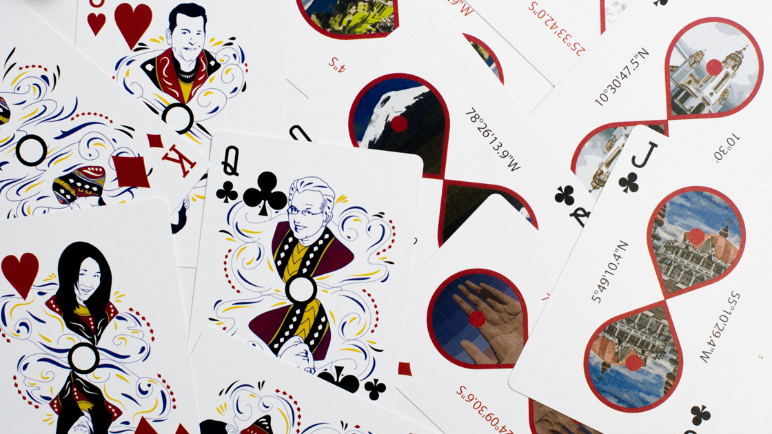 FISM Americas 2017 playing cards (Blue)