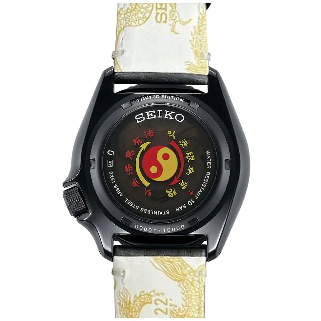 นาฬิกาข้อมือผู้ชาย Seiko 5 Sports Bruce Lee Limited Edition รุ่น SRPK39K ไซโก