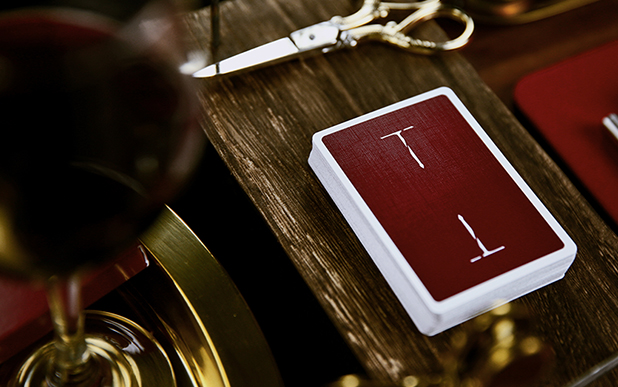 TCC Poker Sword T Playing Cards (RED)