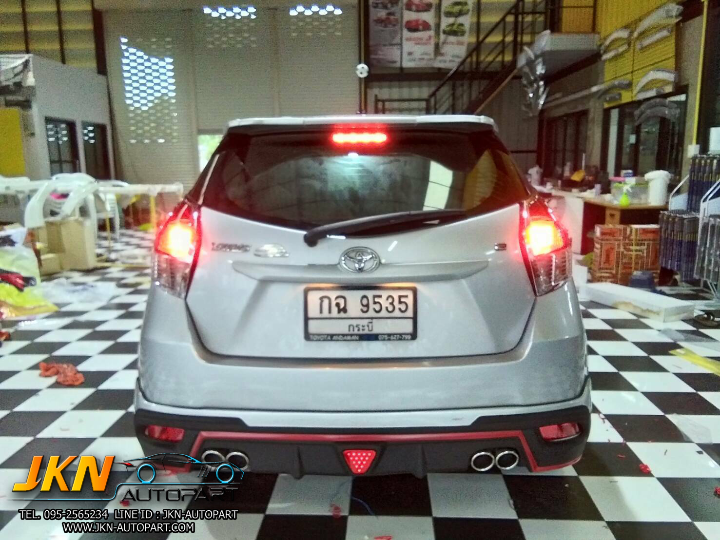 ชุดแต่ง Toyota Yaris 2014 รุ่น Advance