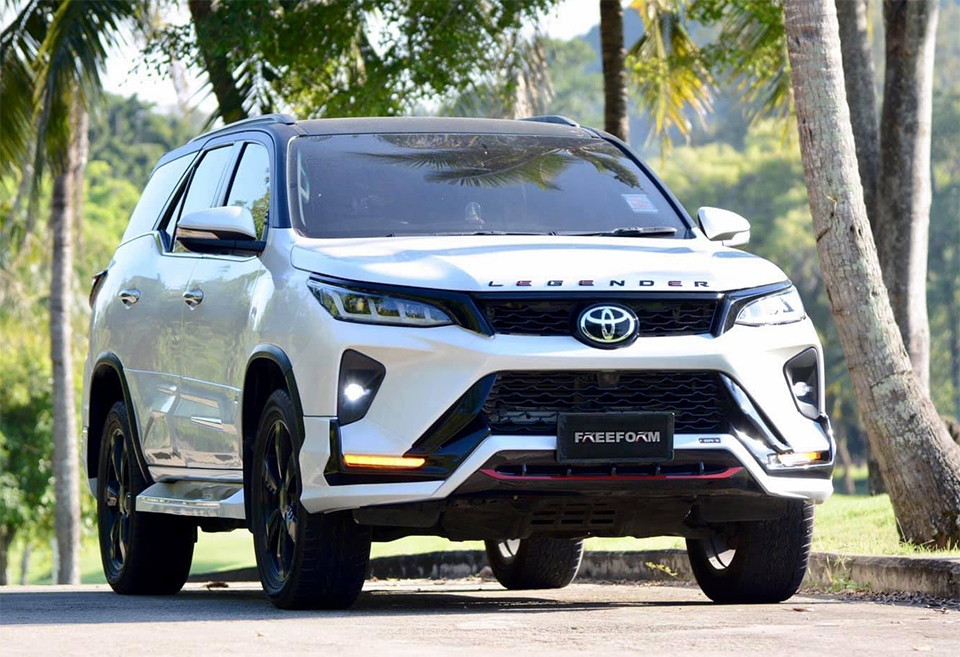 ชุดแต่ง Toyota Fortuner Legender 2020 By Pacer