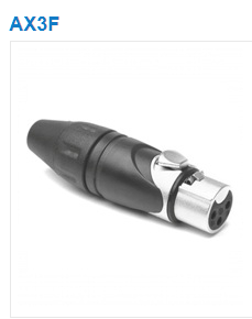 Amphenol AX3F XLR 3 Pin