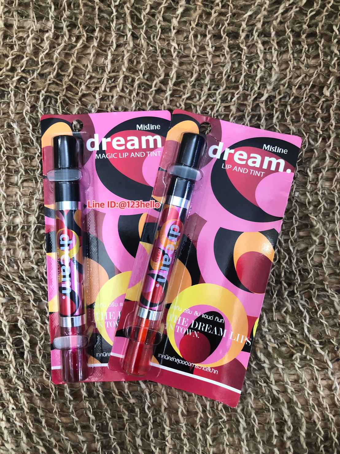 MISTINE dream. LIP AND TINT มิสทีน ดรีม ลิป แอนด์ ทินท์ 3.7 g.