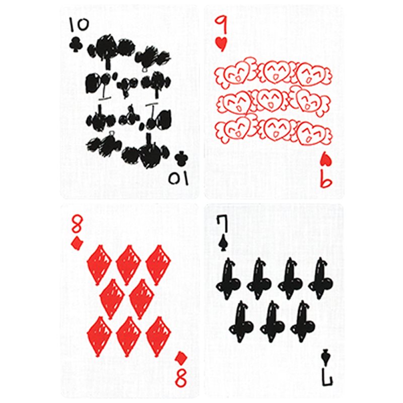 Playing Cards Created By Children In South Korea Ver.01