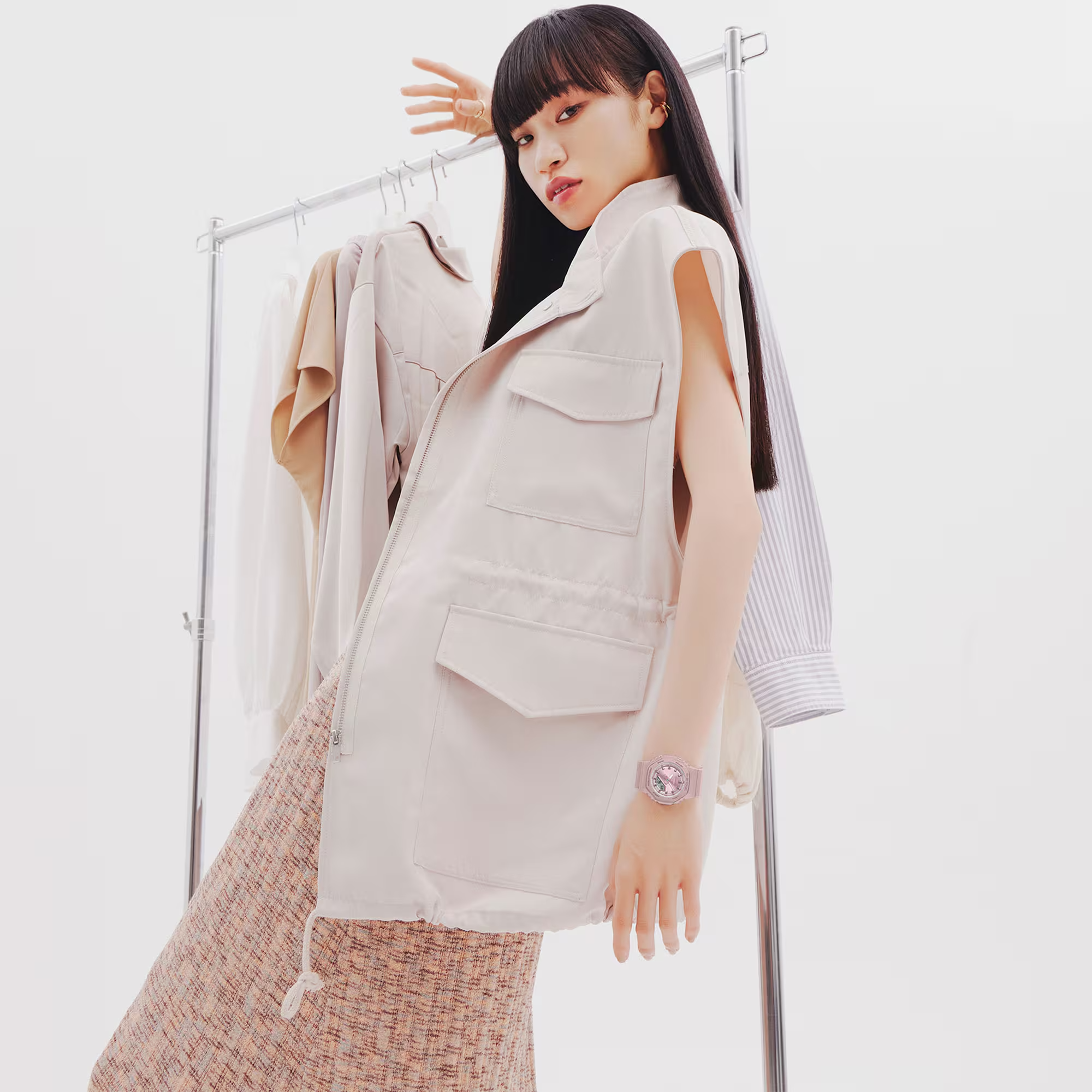 Casio G-Shock นาฬิกาผู้หญิง รุ่น GMA-P2100ST-4A จีช็อค