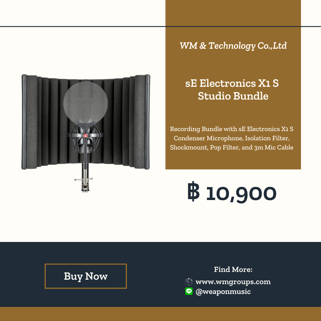 sE Electronics X1 S Studio Bundle