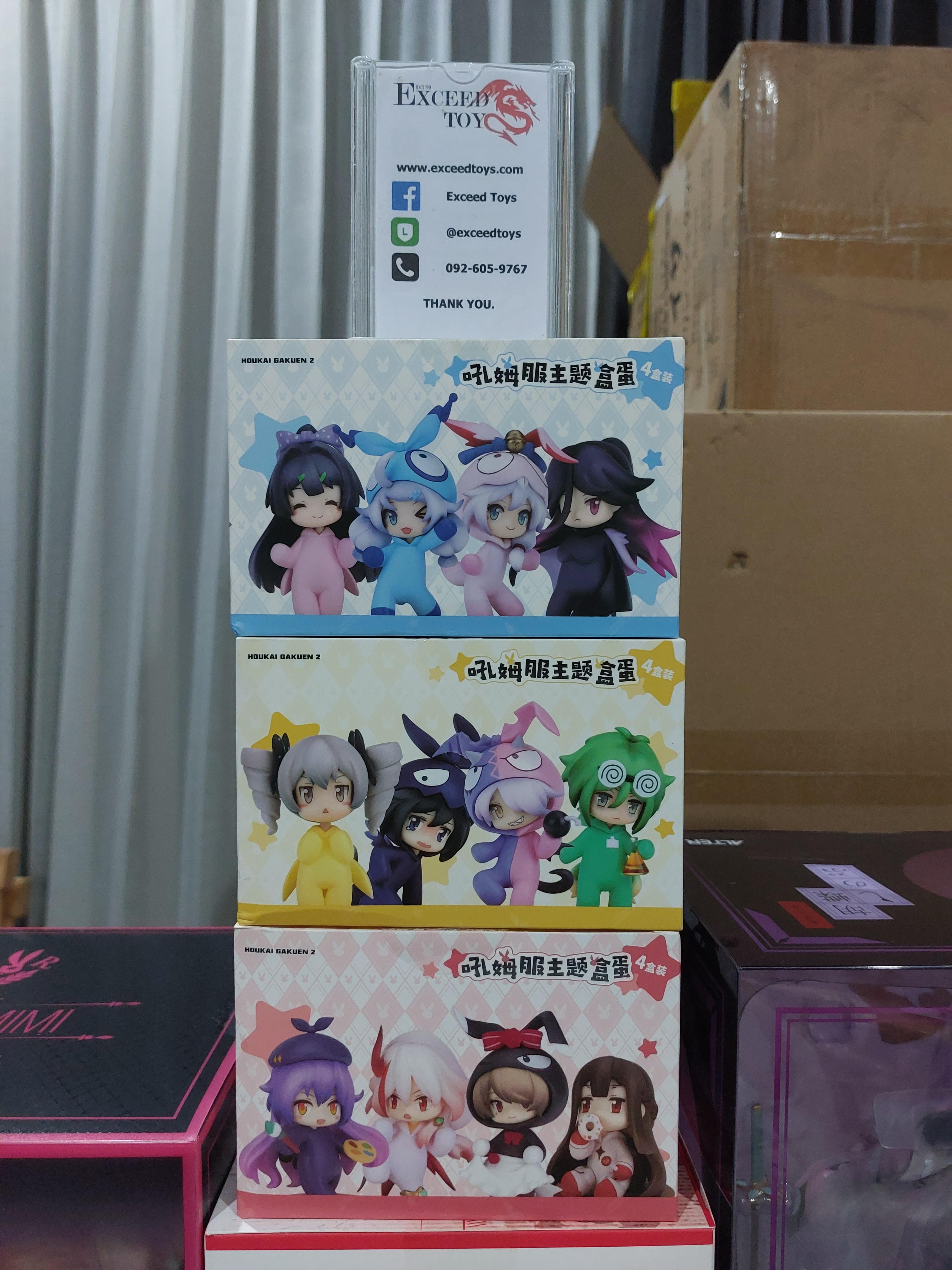 HONKAI Mini Figure mascot (3 set)