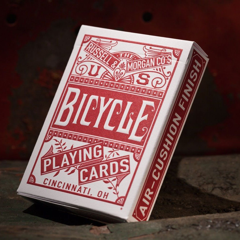Red Bicycle Chainless Playing Cards