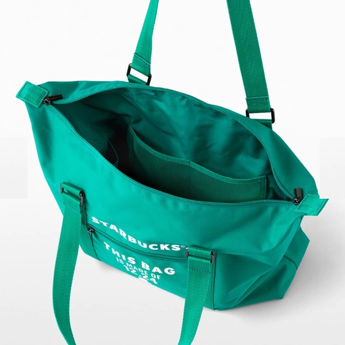 กระเป๋าสตาร์บัคส์ Starbucks Recycle Green Travelling Bag