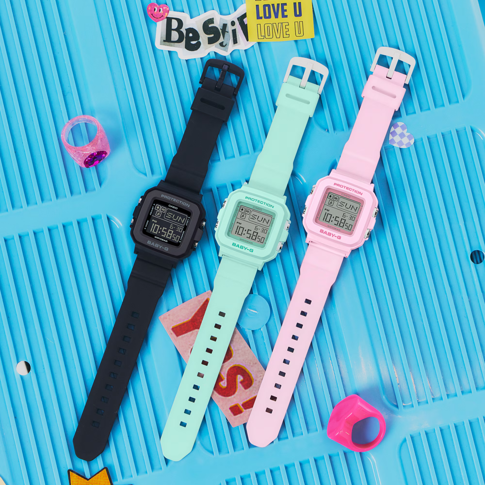 CASIO BABY-G นาฬิกาข้อมือ ผู้หญิง รุ่น BGD-10-1 ซีรีส์ BGD-10 เบบี้จี