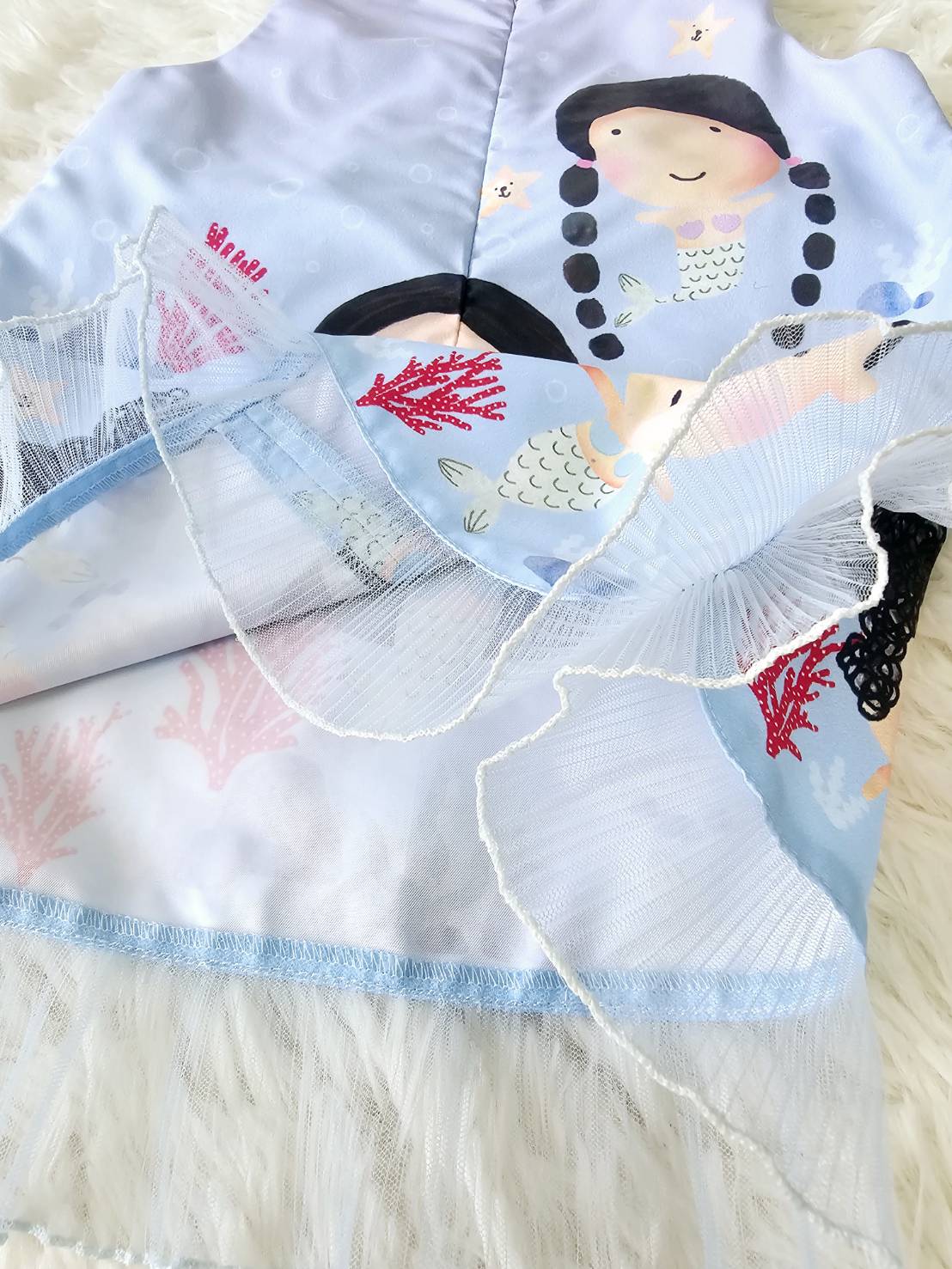 เดรส fairy mermaid ไซส์ 18m Le Petit Pumm by ChaLom มือสอง เหมือนใหม่ ไม่มีตำหนิ