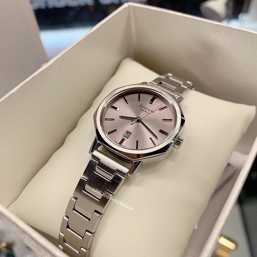 นาฬิกาผู้หญิง Casio Sheen รุ่น SHE-4554D-8A คาสิโอ