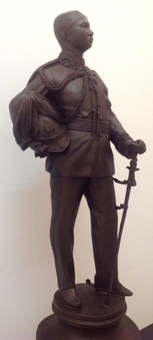 รูปหล่อ เสด็จพ่อ รัชกาลที่ 5 พิมพ์ใหญ่ ประทับยืน สูง 100 cm