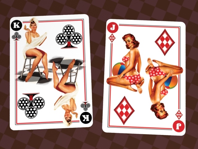 Bicycle Pin-up Playing Cards
