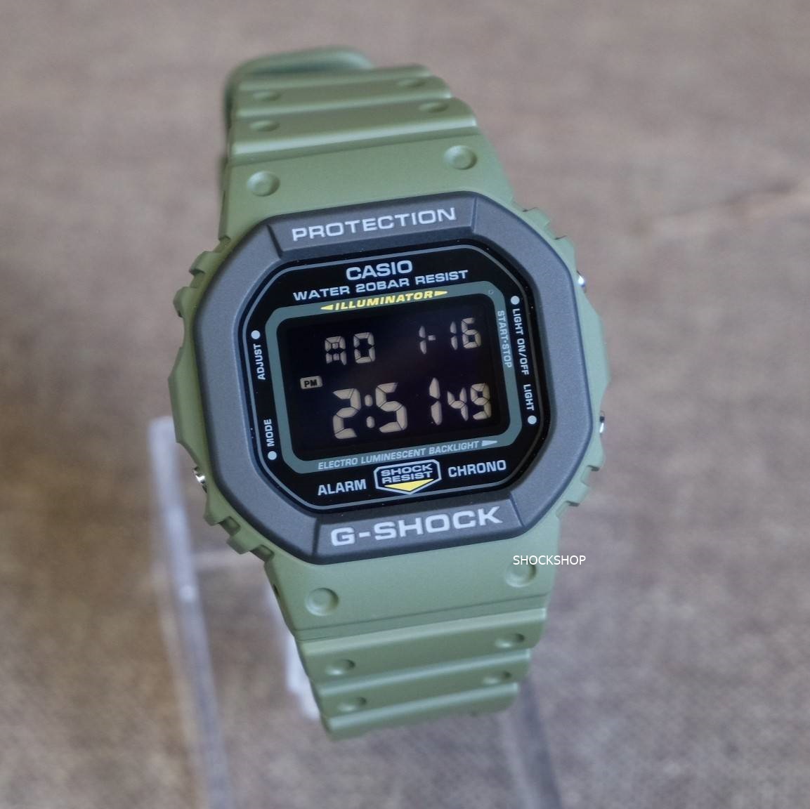 นาฬิกาผู้ชาย Casio G-SHOCK รุ่นสีพิเศษ DW-5610SU-3 จีช็อค