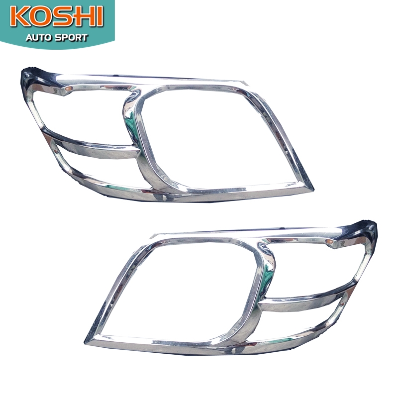 ครอบไฟหน้า Vigo Champ ชุบโครเมี่ยม ยี่ห้อ Koshi