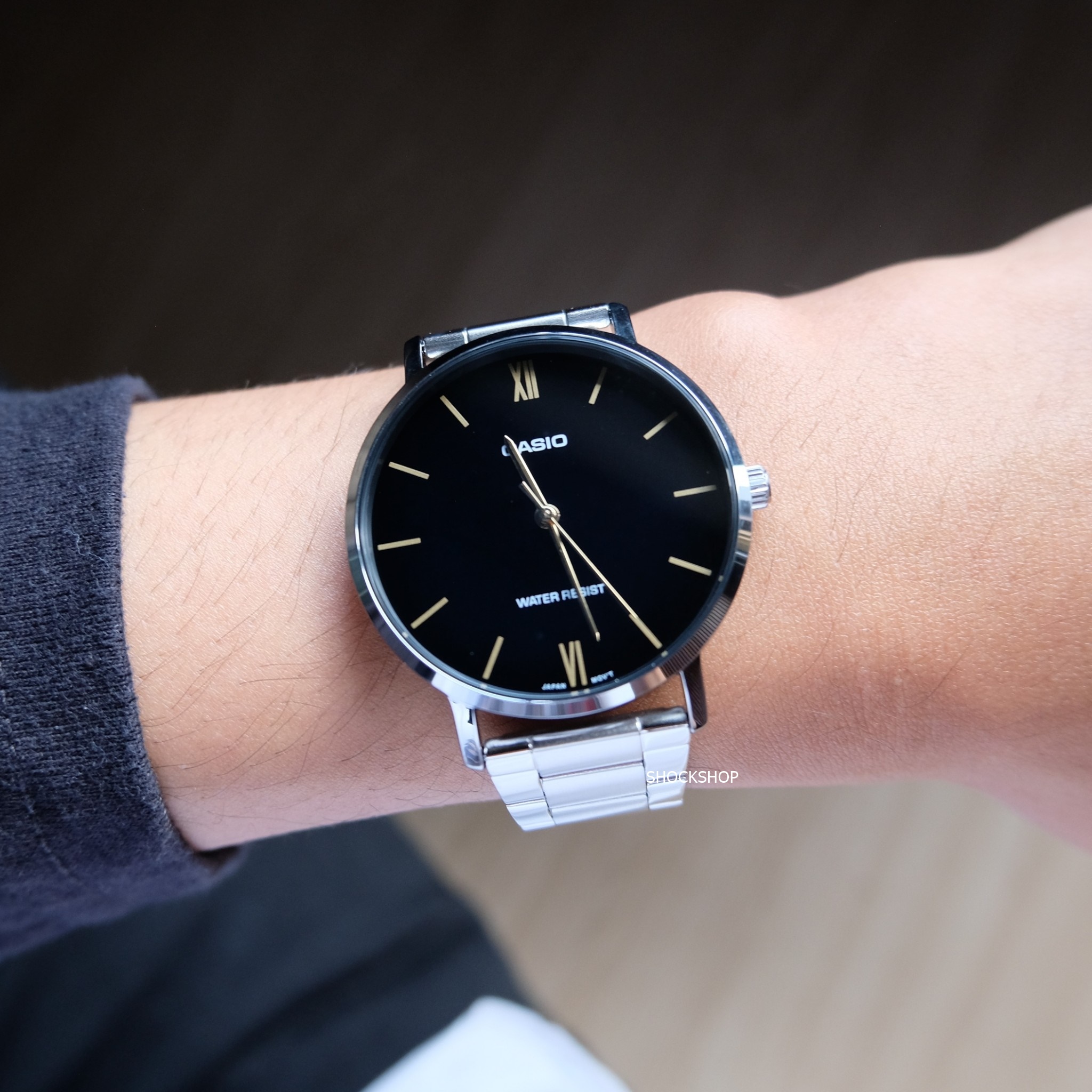 นาฬิกาผู้ชาย Casio รุ่น MTP-VT01D-1B คาสิโอ