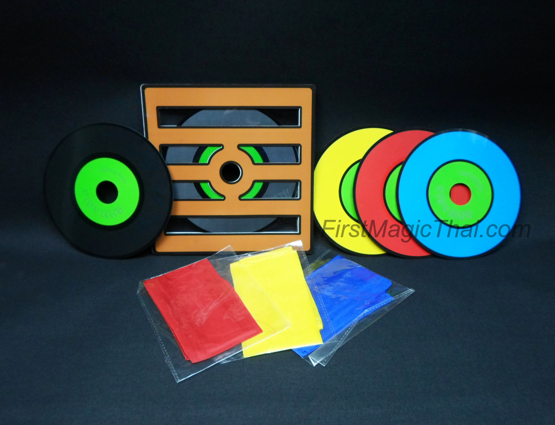 จานซีดีสี (Color Changing Records)