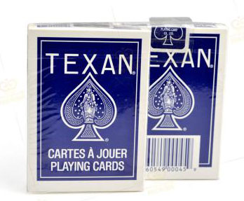 Texan Palmetto Playing Cards (Blue)