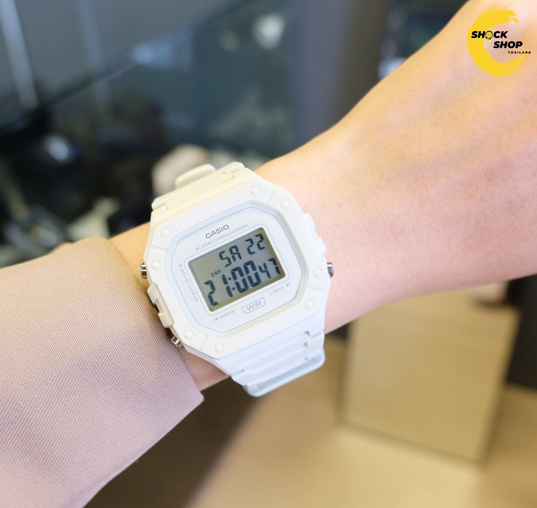 นาฬิกาข้อมือ Casio รุ่น W-218HC-8AV คาสิโอ