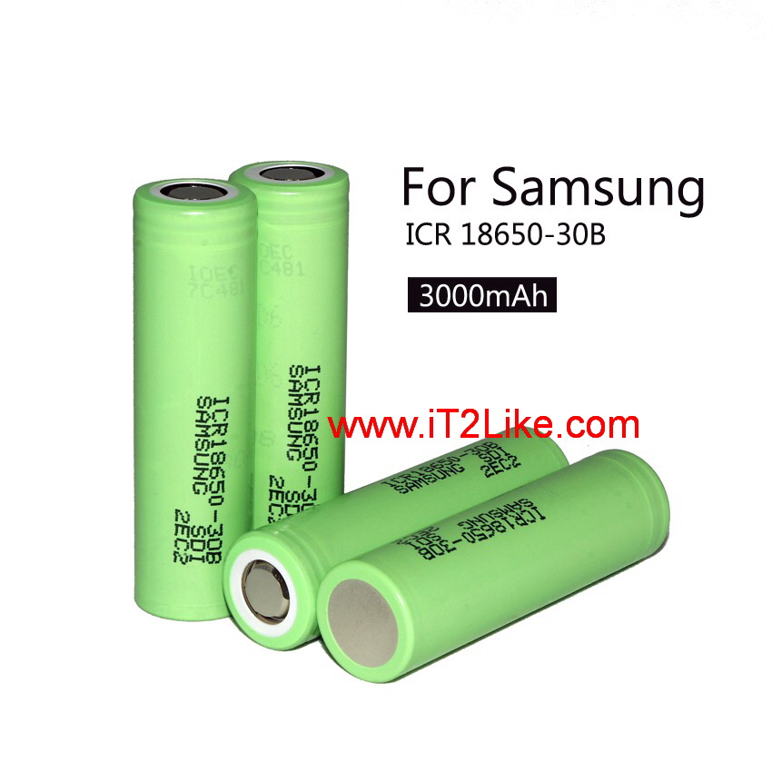แบต ถ่าน Li-ion 18650 Samsung ICR18650-30B 3000mAh ของแท้ Made in Korea