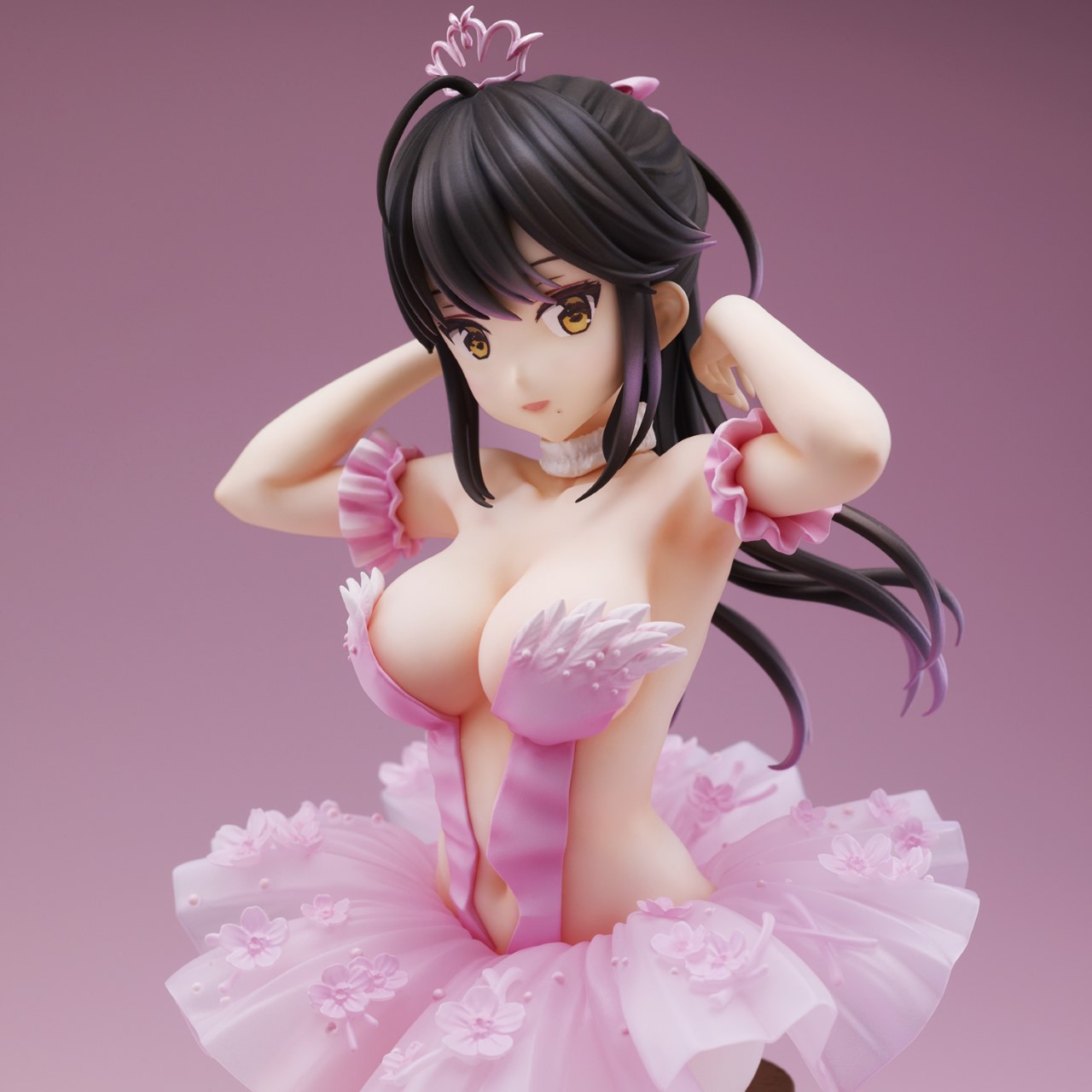 "Flamingo Ballet" Ponytail girl