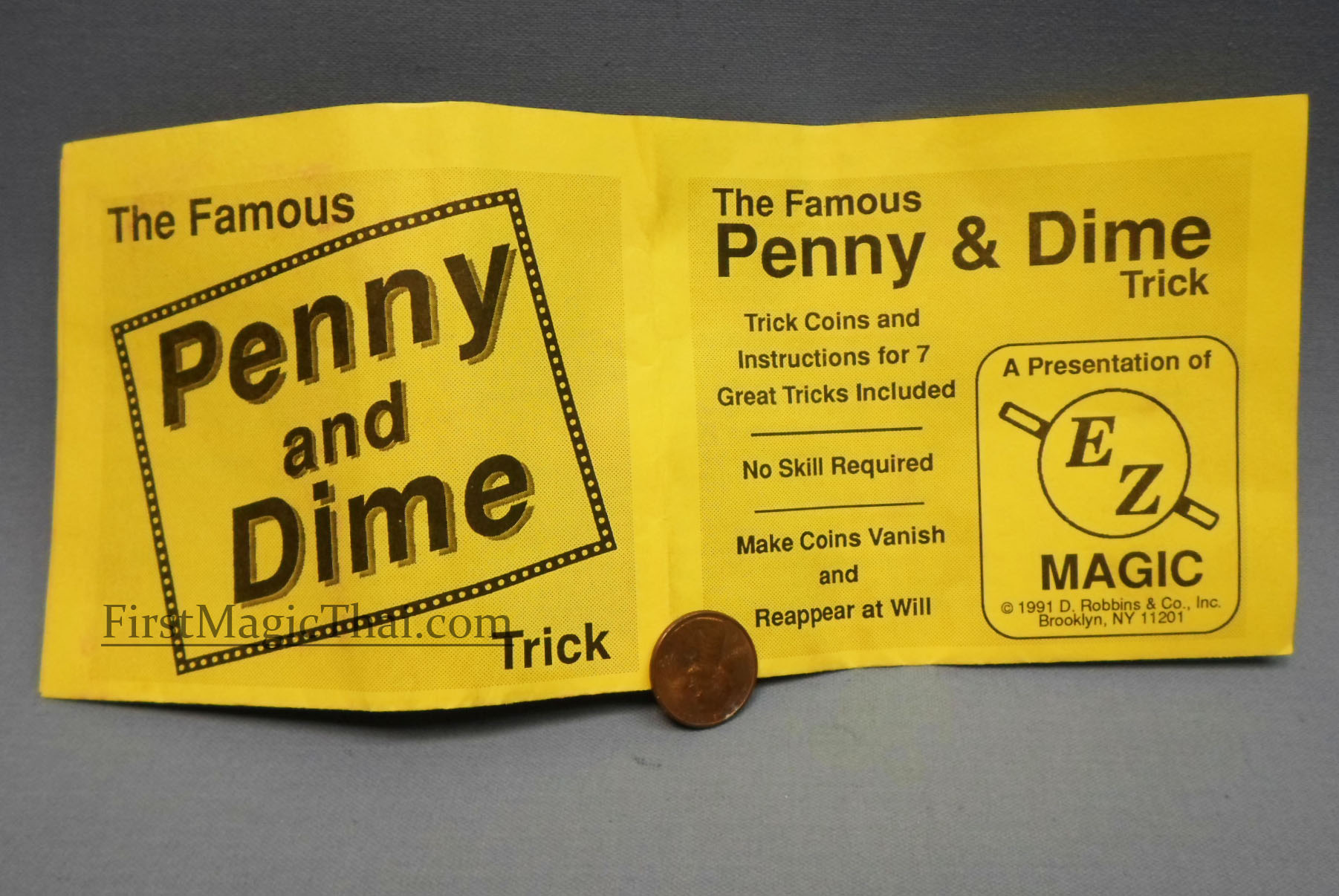 เพ็นนี 2เหรียญเป็น 1เหรียญ / The Famous Penny and Dime