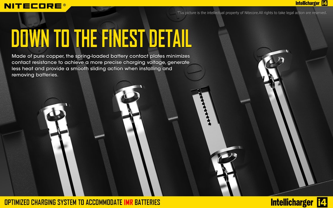 เครื่องชาร์จถ่านอัจฉริยะ Nitecore i4