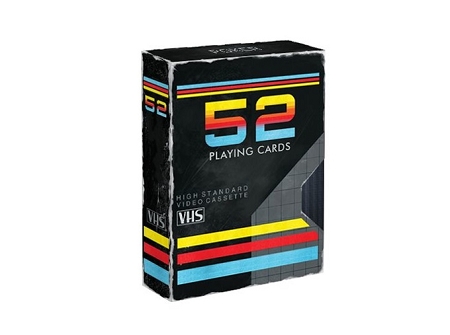 VHS Playing Cards