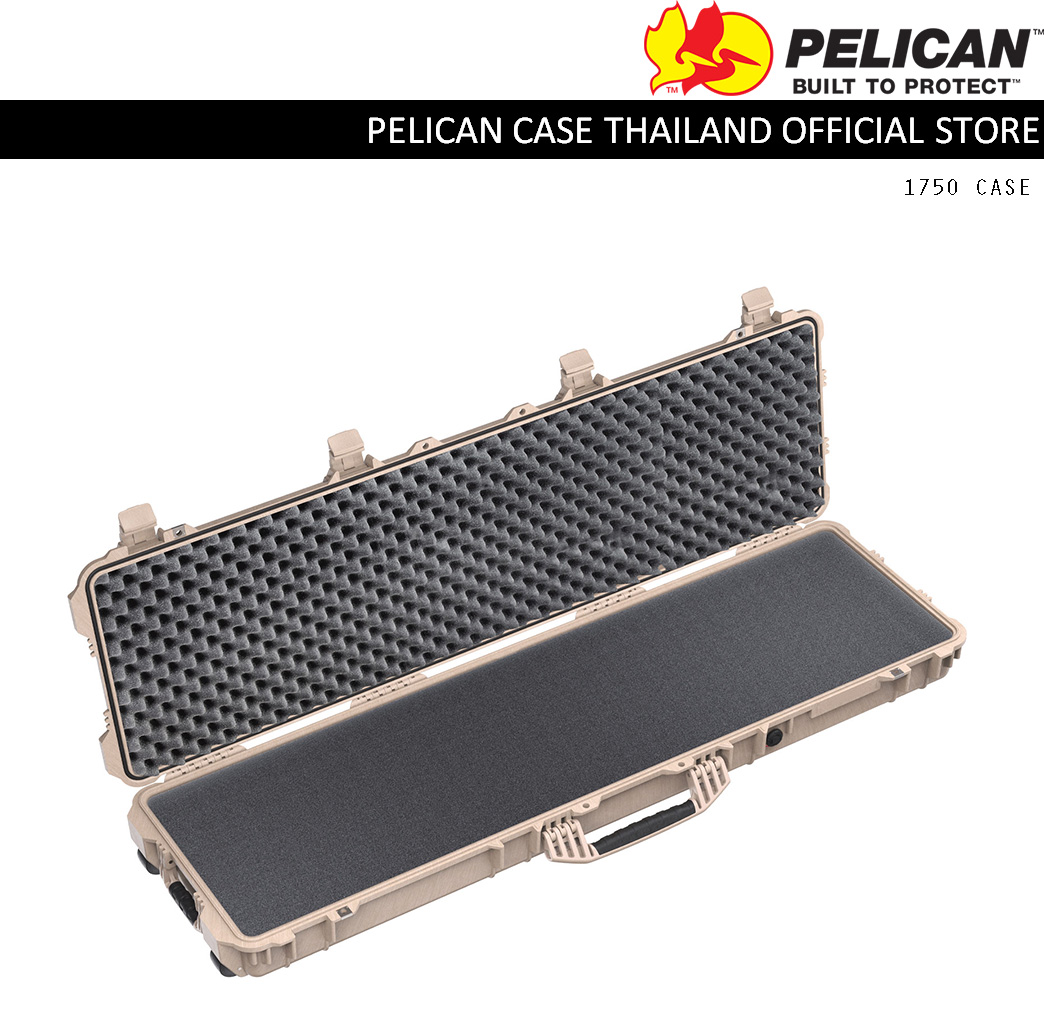 PELICAN 1750 CASE WITH FOAM - DESERT TAN
