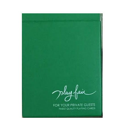 Play Fair V2 Playing Cards (Green)