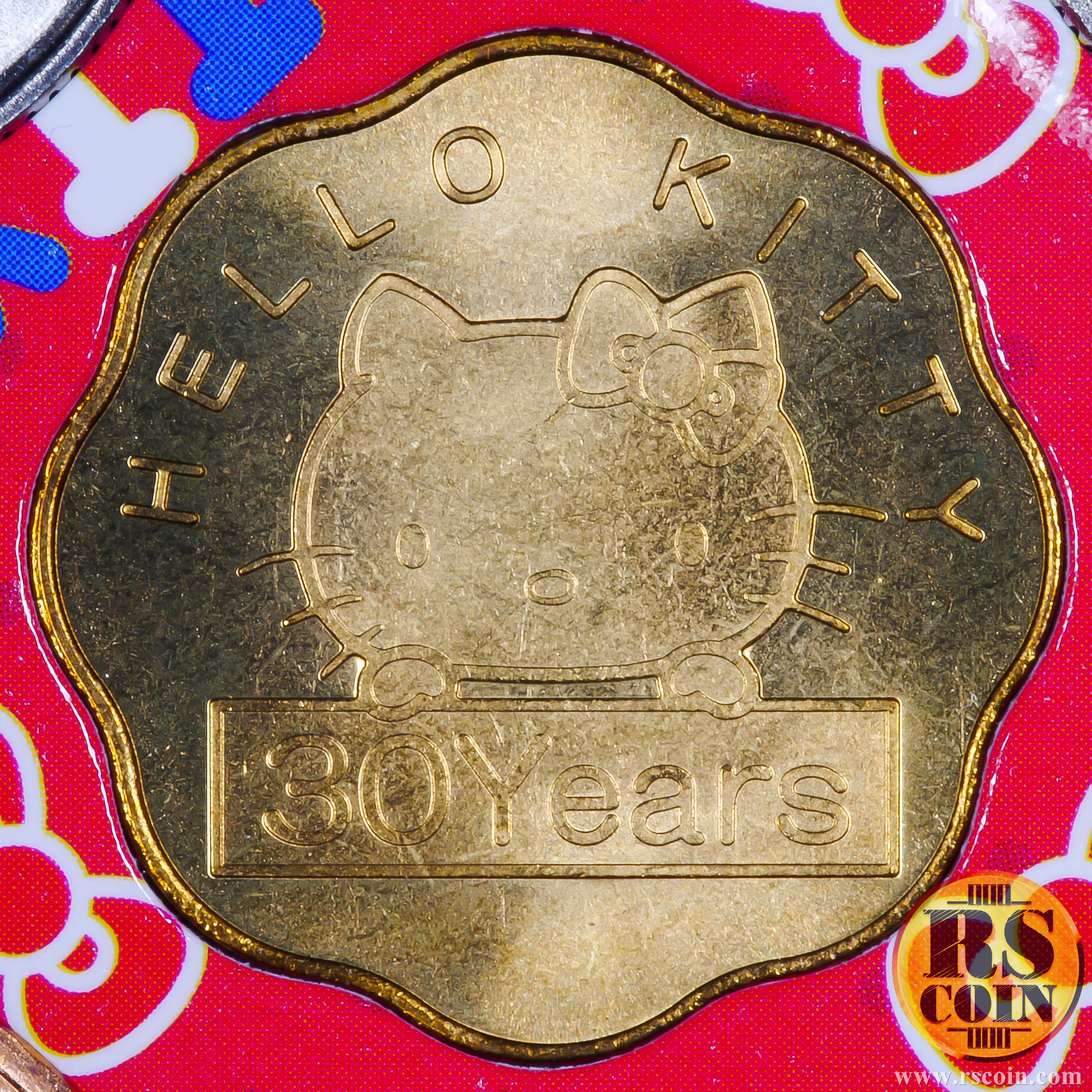 30th Anniversary of Hello Kitty 2004 Japan Coin Set
