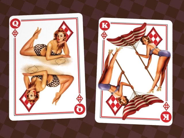 Bicycle Pin-up Playing Cards