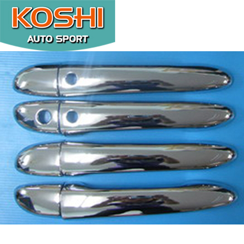 Mazda2 ปี 2009-14 เบ้ารองมือ+ครอบมือจับ รุ่นTopมีรูเซนเซอร์ ชุบโครเมี่ยม ยี่ห้อ lekone (16ชิ้น)