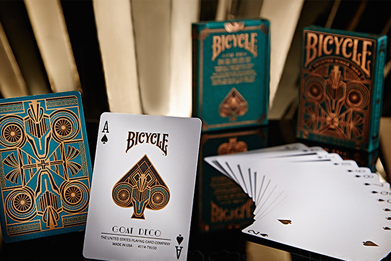 Bicycle Goat Deco Playing Cards