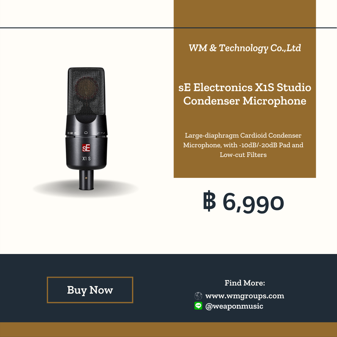 sE Electronics X1S Studio Condenser Microphone