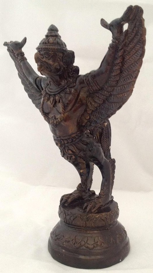 ครุฑ ทองเหลือง ขัดเงา 5นิ้ว