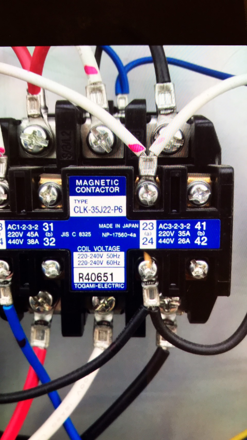 แมกเนติก CLK-35J22-P6