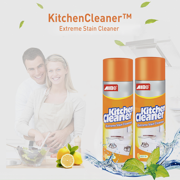 Kitchen Cleaner สเปรย์โฟมทำความสะอาด สเปรย์โฟมขจัดคราบมัน