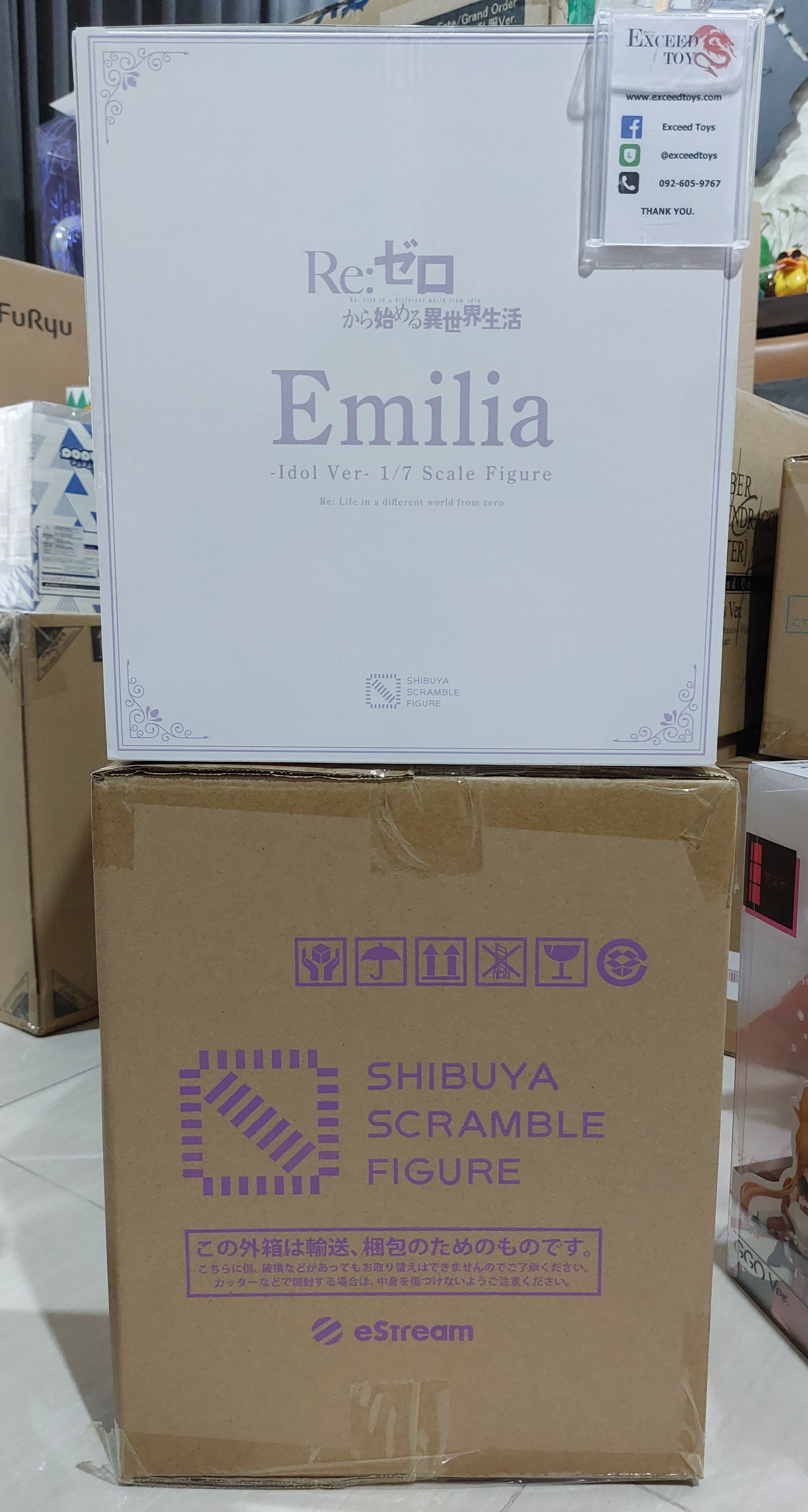 Emilia - Puck - Shibuya Scramble Idol Ver