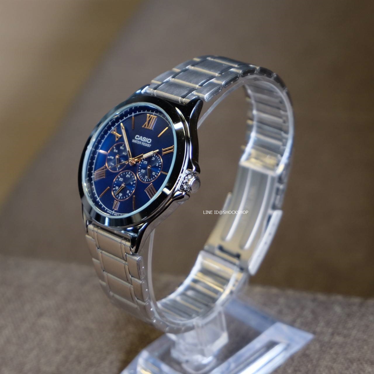 นาฬิกาผู้ชาย Casio รุ่น MTP-V300D-2A คาสิโอ