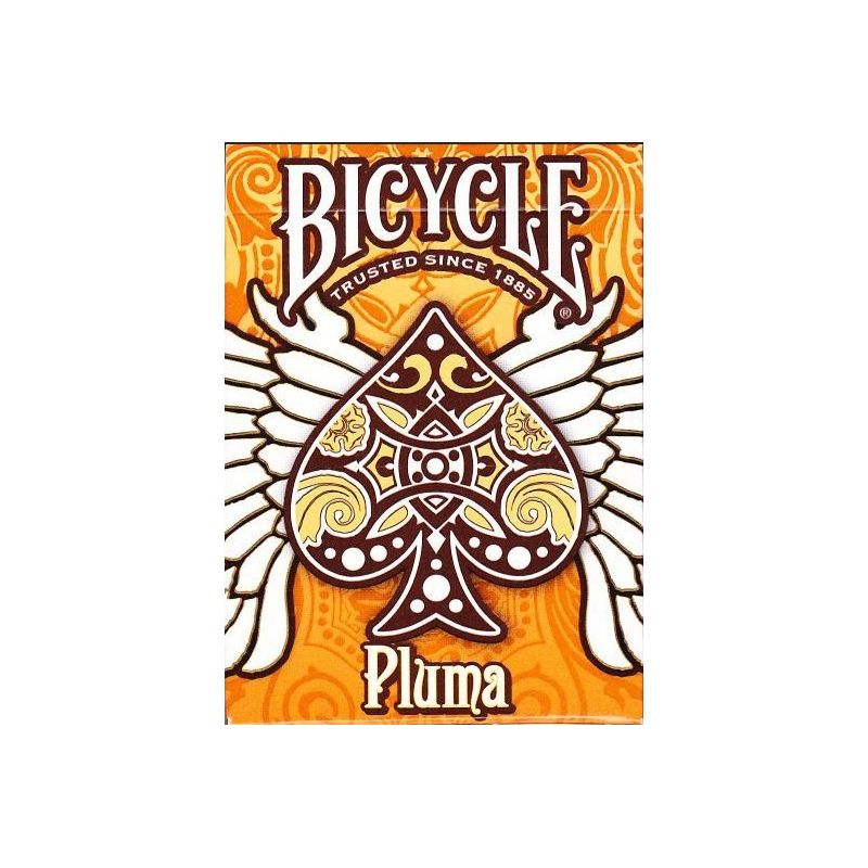 Bicycle Pluma Orange Edition Playing Cards