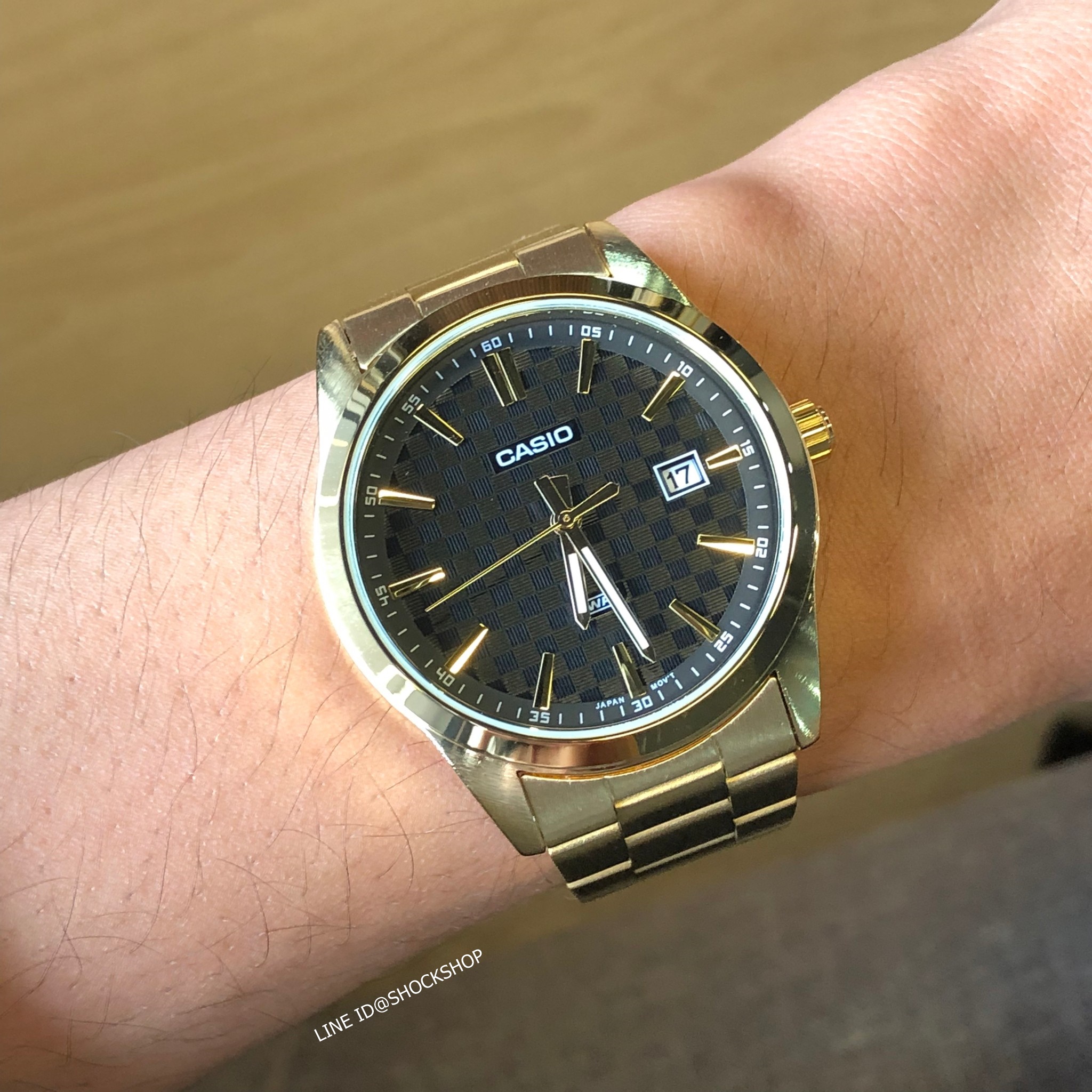 นาฬิกาผู้ชาย Casio รุ่น MTP-VD03G-1A คาสิโอ