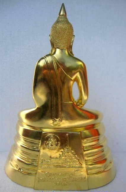 หลวงพ่อโสธร 9 นิ้ว เนื้อทองเหลือง ปิดทองแท้